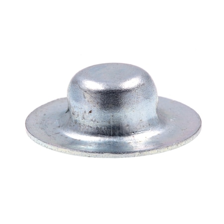 Prime-Line Axle Hat Push Nuts, 1/4 in., Zinc Plated Steel, PK20 9078486